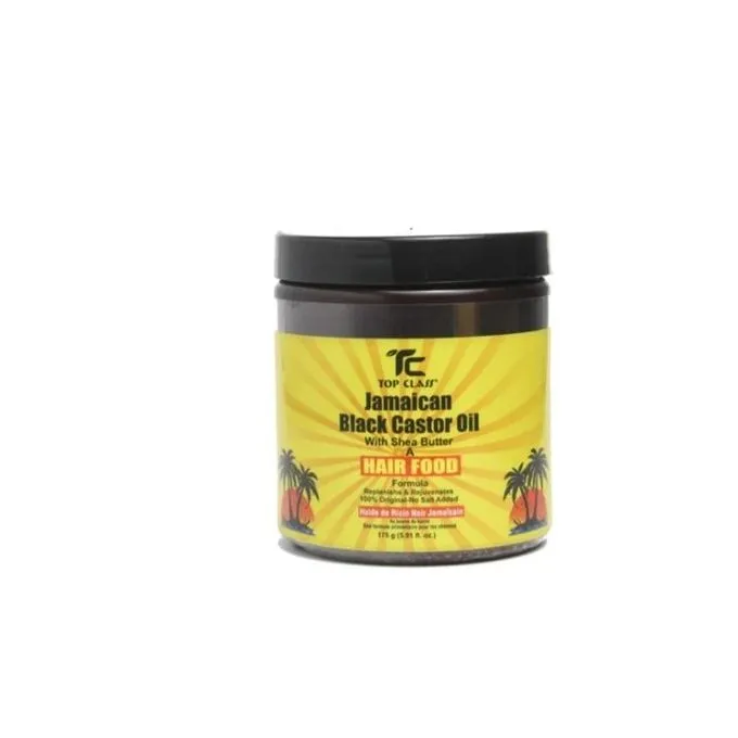 Top Class Jamaican Black Castor Oil Coconut Hair Food 175G